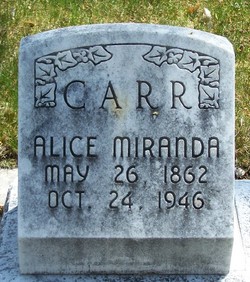 Alice Miranda Carr 
