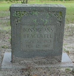Bonnie Ann <I>Johnson</I> Bracewell 