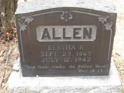 Bertha <I>Rosenberg</I> Allen 