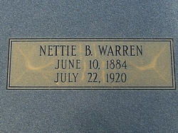 Nettie T. <I>Bass</I> Warren 