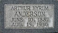 Arthur Hyrum Anderson 