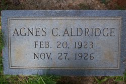 Agnes C. Aldridge 
