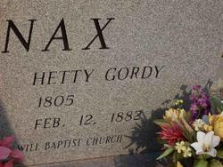 Hetty <I>Gordy</I> Brodnax 