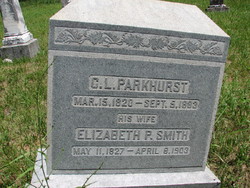 Elizabeth Perkins <I>Smith</I> Parkhurst 