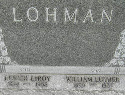 William Luther Lohman 