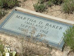 Martha D. <I>Malaney</I> Baker 