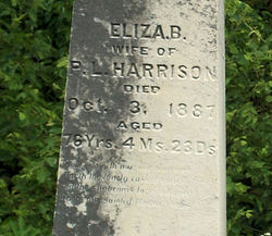 Eliza Betty <I>Cartwright</I> Harrison 