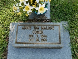 Annie Ida <I>Malone</I> Comer 