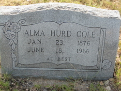 Alma <I>Hurd</I> Cole 