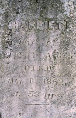 Harriet P <I>Lawrence</I> Alger 