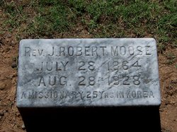 Rev Jacob Robert Moose 