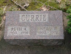 Ruth <I>Anderson</I> Currie 