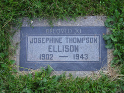 Josephine Caroline “Jo” <I>Thompson</I> Ellison 