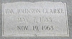 Ida <I>Johnson</I> Clarke 