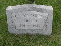 Minerva Myrtle “Goldie” <I>Guess</I> Barrett 