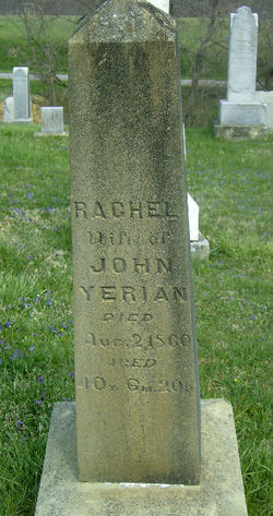 Rachel <I>Merritt</I> Yerian 