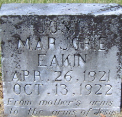 Josie Marjorie Eakin 