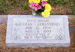 Alice Nellie <I>Gaughan</I> Armantrout 