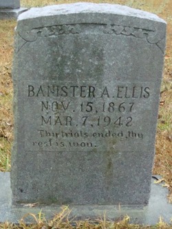 Banister A. Ellis 