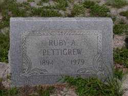 Ruby E <I>Alderman</I> Pettigrew 