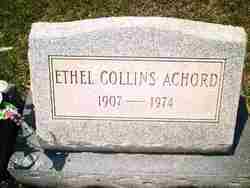 Elma Ethel <I>Collins</I> Achord 