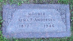 Alma F Andersen 