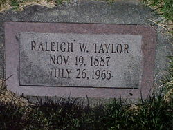 Raleigh Wilford Taylor 