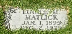 Lucille Meredith <I>Smith</I> Matlick 