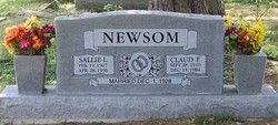 Sallie L. <I>Anderson</I> Newsom 