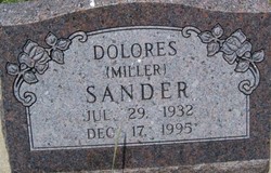 Dolores Marie <I>Miller</I> Sander 
