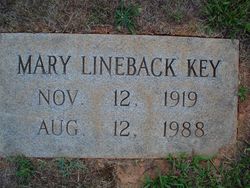 Mary Frances <I>Lineback</I> Key 