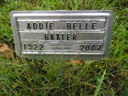 Addie Belle Baxter 