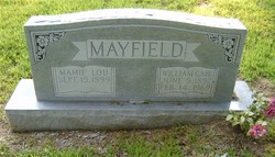 Mamie Lou <I>Forsythe</I> Mayfield 