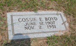 Cossie Everett Boyd 