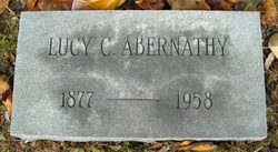 Lucy Elizabeth <I>Christopher</I> Abernathy 