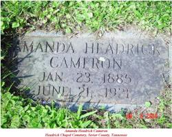 Amanda <I>Headrick</I> Cameron 