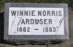 Winnifred Mae “Winnie Norris” <I>Karch</I> Arduser 