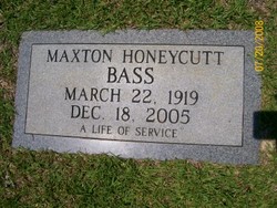 Maxton Honeycutt Bass 