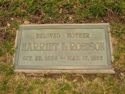 Harriet Loucretia “Hattie” <I>Black</I> Robison 