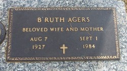 B Ruth <I>Sherfey</I> Agers 