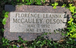 Florence Leanna <I>Olson</I> McCauley 