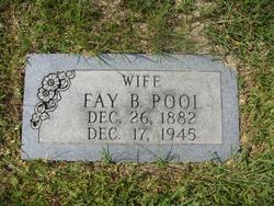 Fay Beatrice <I>Pool</I> Pool 