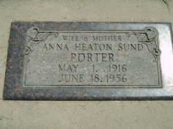 Anna May <I>Heaton</I> Porter 