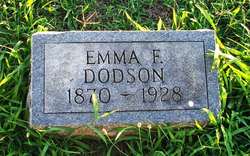 Emma <I>Fraser</I> Dodson 