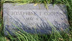 Josephine <I>Thomas</I> Cooper 