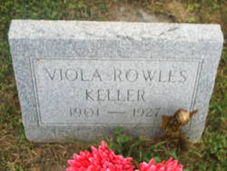 Viola Mabel <I>Rowles</I> Keller 