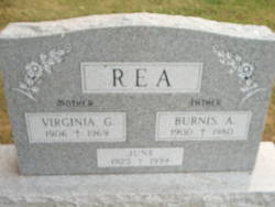Virginia G <I>Rowles</I> Rea 