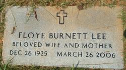 Floye Bell <I>Burnett</I> Lee 