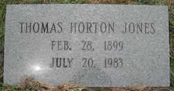 Thomas Horton Jones 