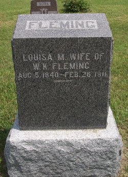 Louisa <I>Lyon</I> Fleming 